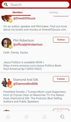 Parler android App screenshot 2