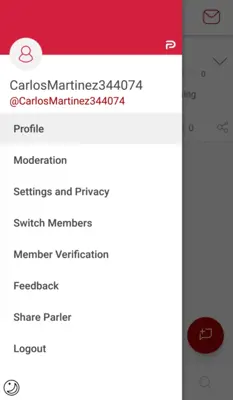 Parler android App screenshot 6